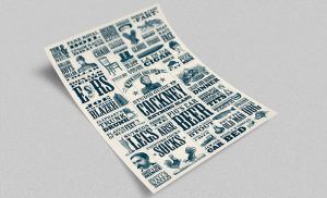 Steve Edge Design Shop - The Cockney Rhyming Slang Poster