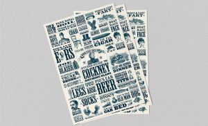 Steve Edge Design Shop - The Cockney Rhyming Slang Poster